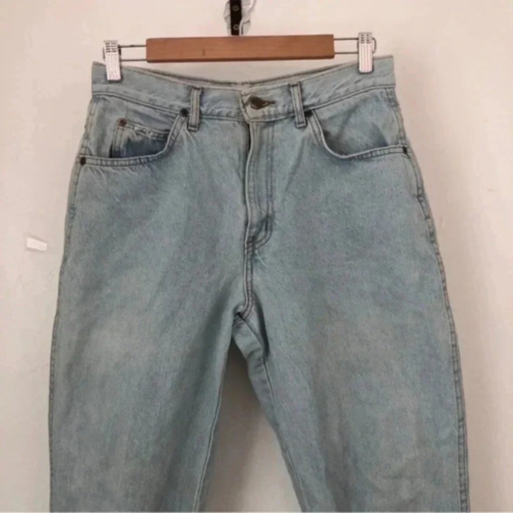 Vintage Chic Mom Jeans High‎ Waisted Waist Size 27x27 Made In USA Late 90s